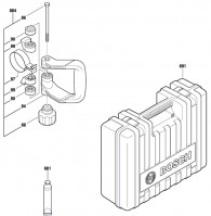 Bosch 3 611 C37 071 GSH 5 BASIC Demolition Hammer 230 V / GB Spare Parts GSH5BASIC